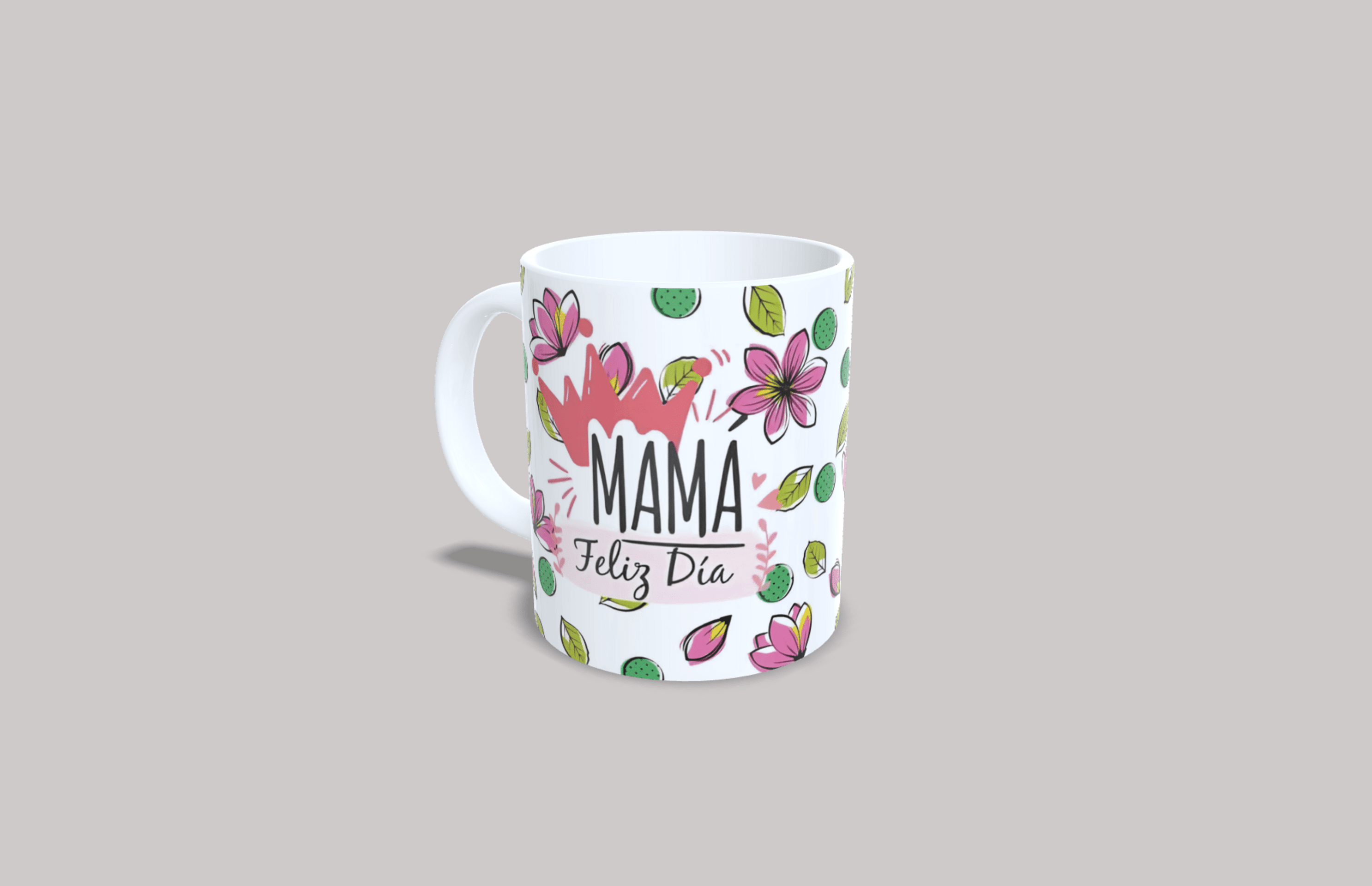 Taza Mamá feliz día - 1