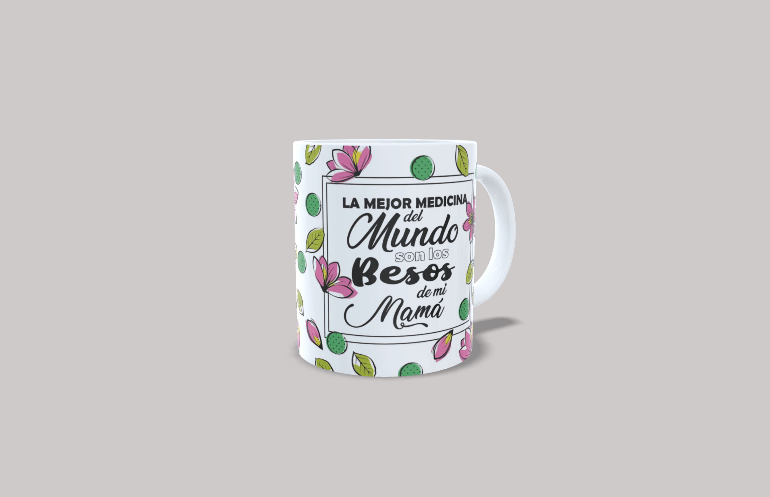 Taza Mamá feliz día - 2