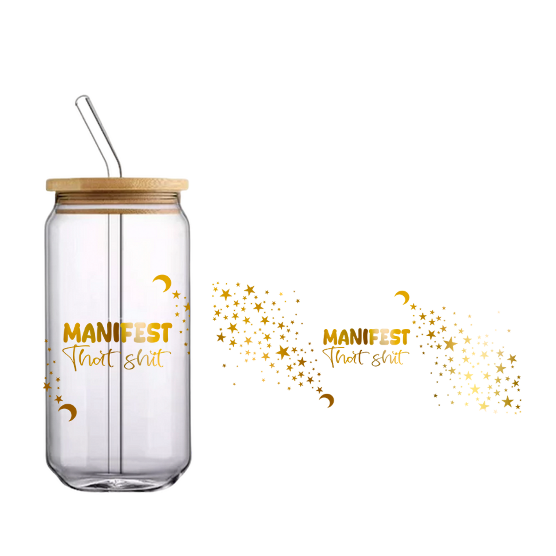 Vaso de bambú "Manifest" - 1