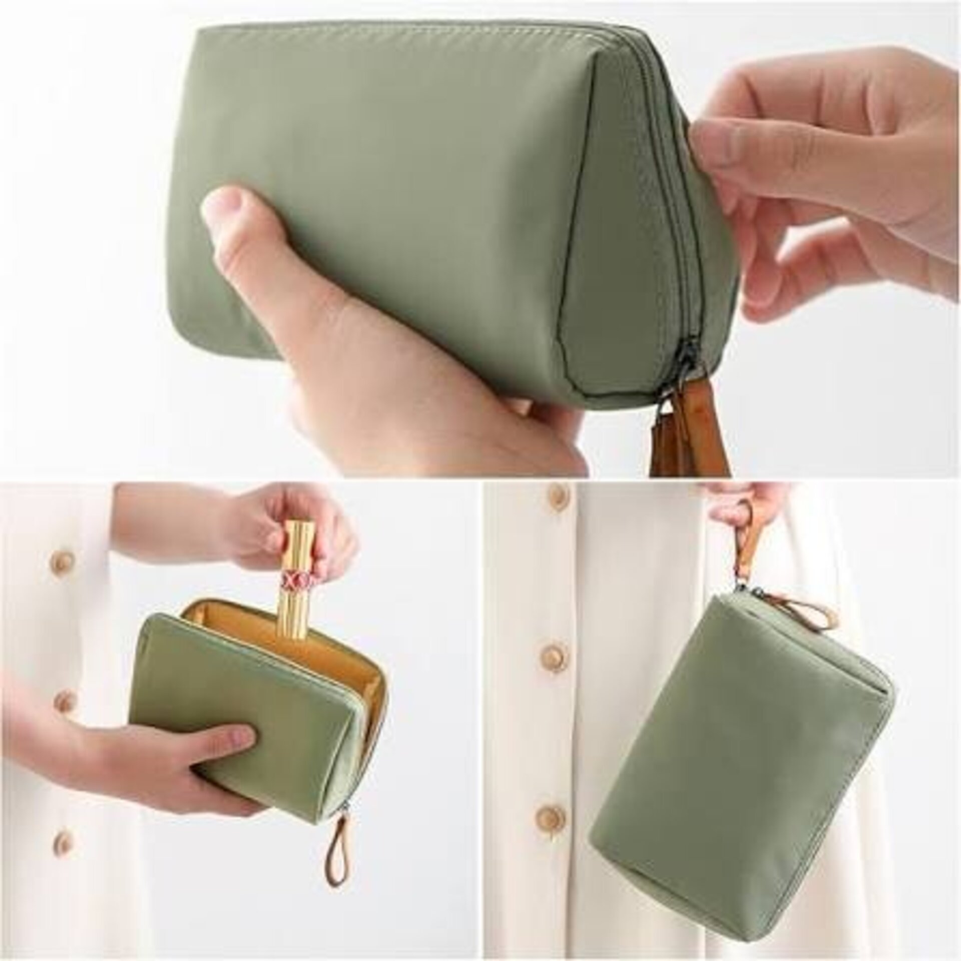 Mini neceser viaje Verde - 2