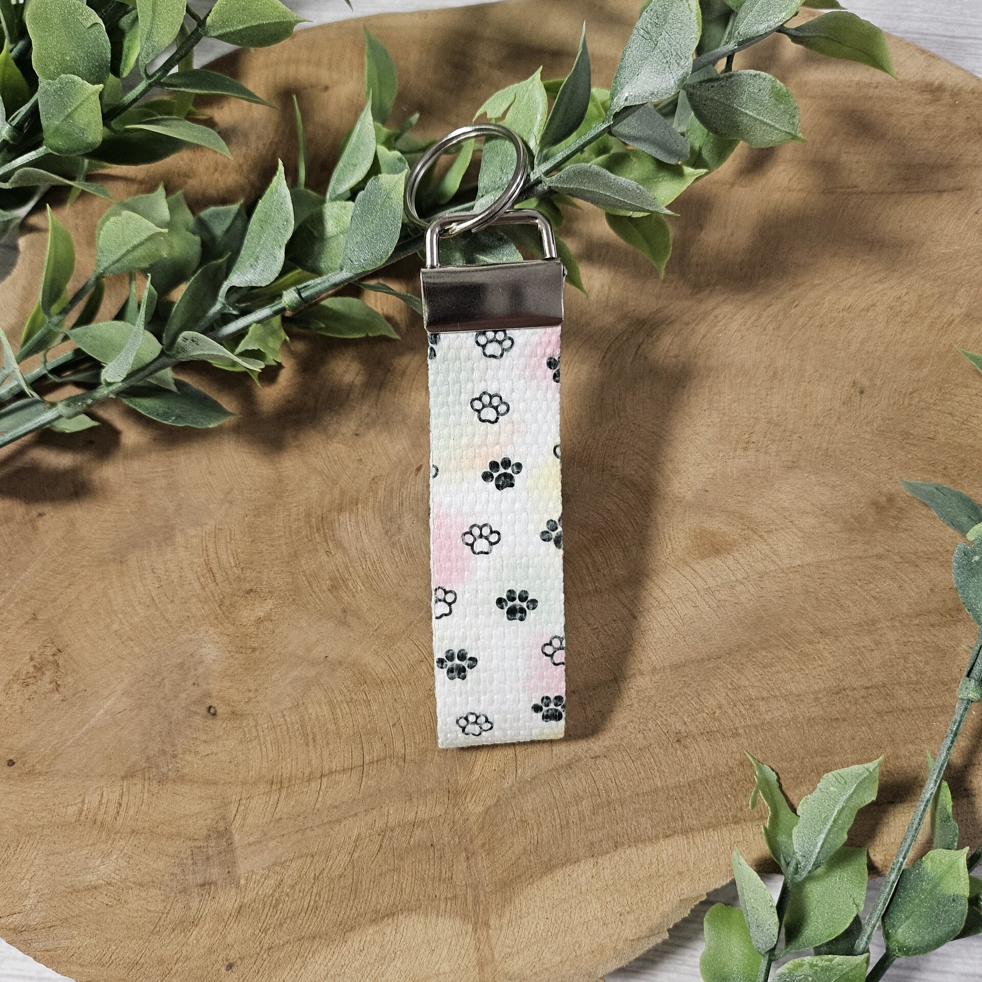 llavero lona patitas - 1