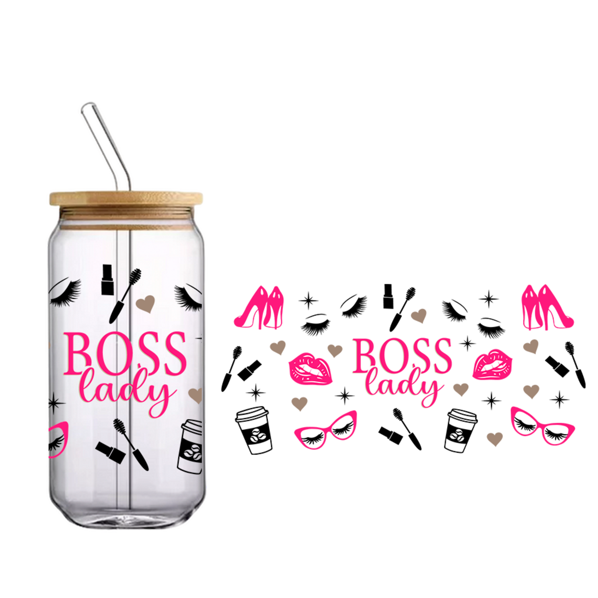 Vaso de bambú "Boss lady" - 1