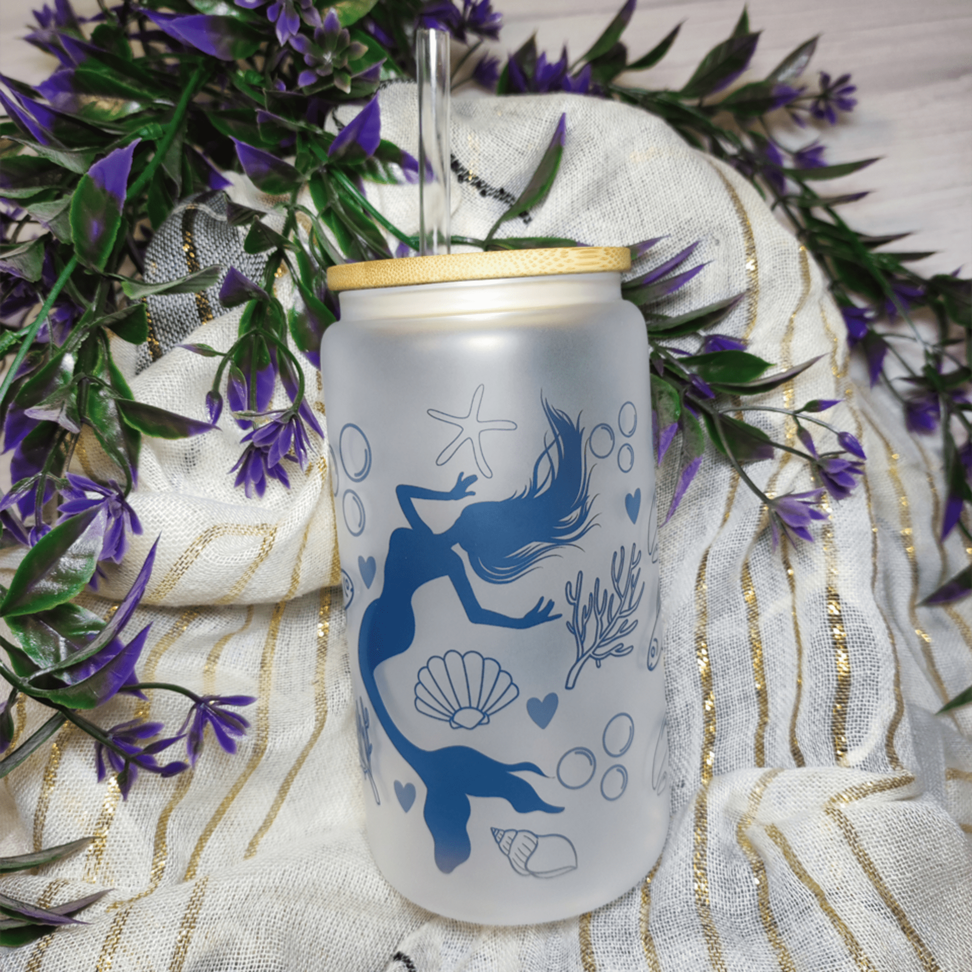 Vaso bambú "Sirenita" - 2