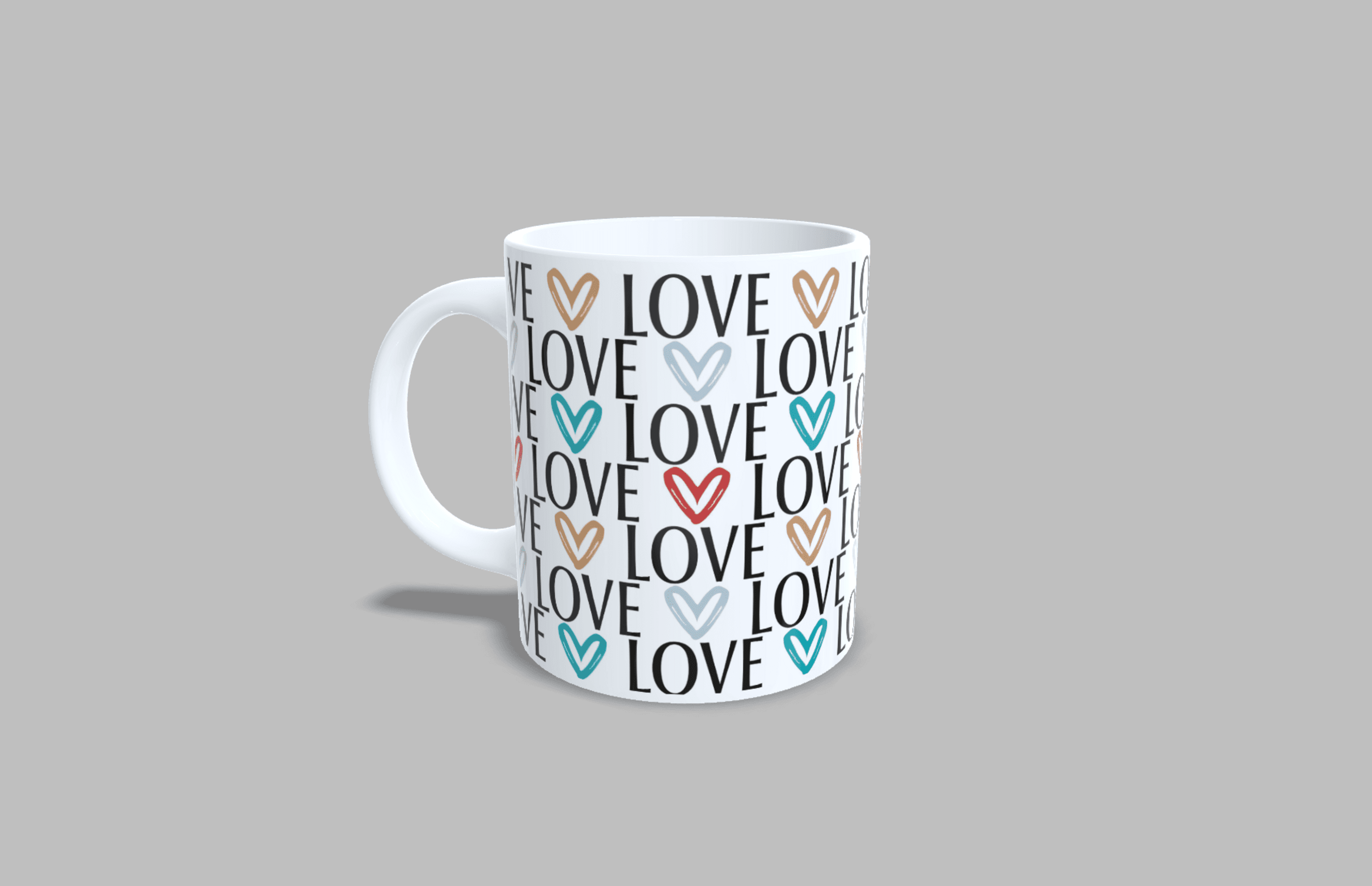 Taza love patrones - 1