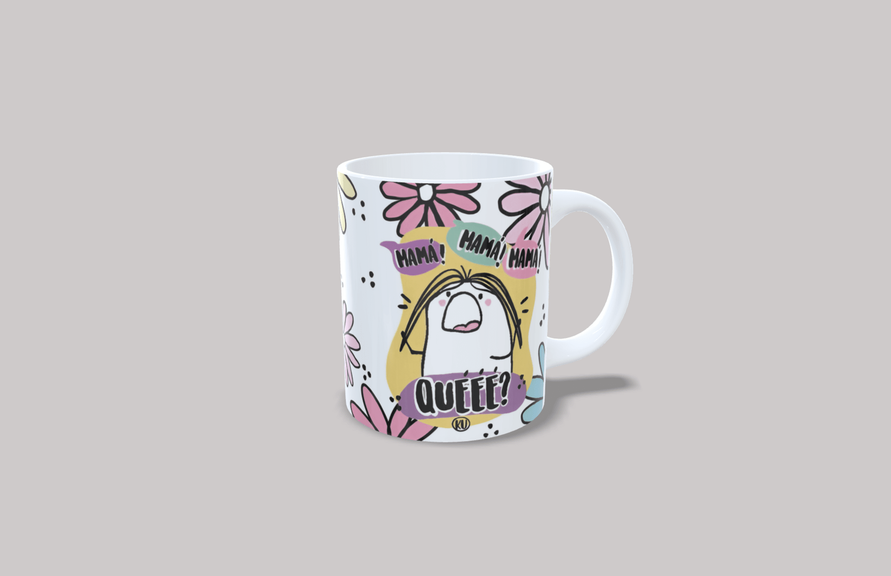 Taza mi mamá folk - 2