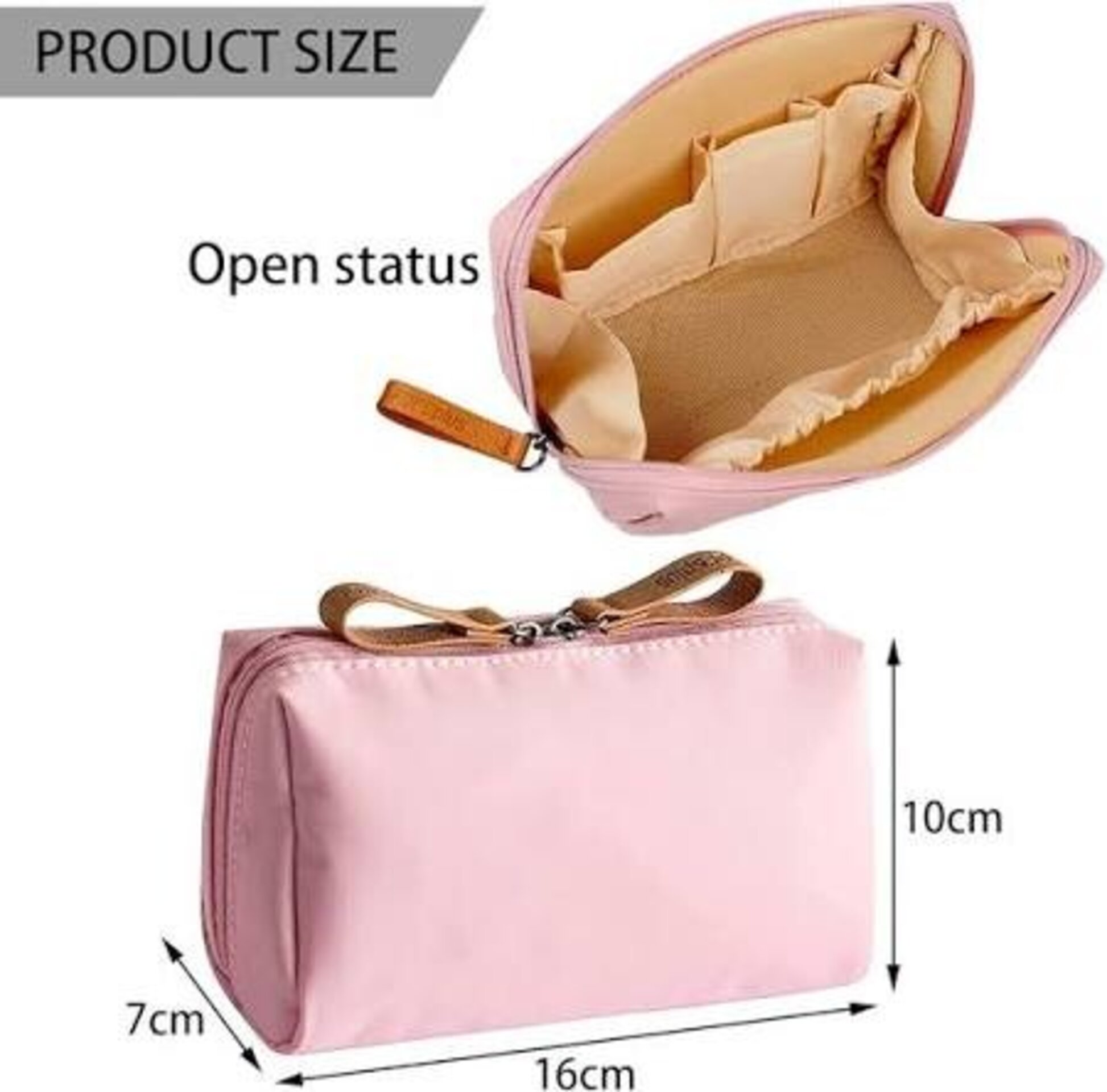 Mini neceser de viaje Rosa - 2